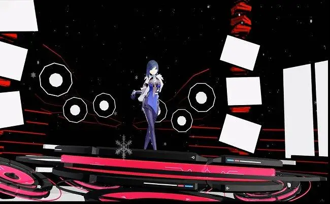 [MMD]7Rings-夜兰原神