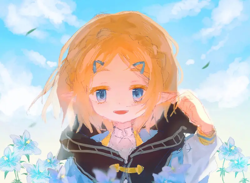 绘画创作,塞尔达传说