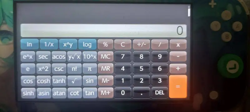 关于我花16块在Switch买计算器这件事