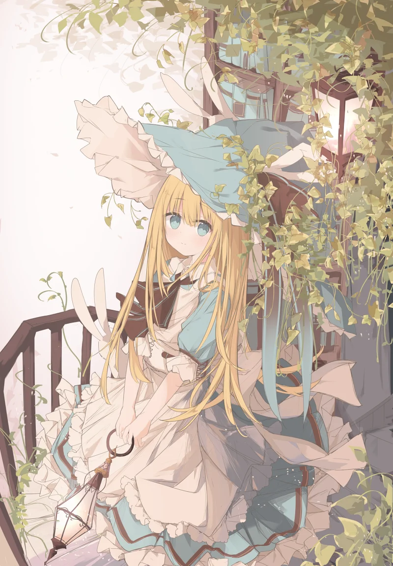pixiv,二次元,绘画,壁纸,美少女,兔子