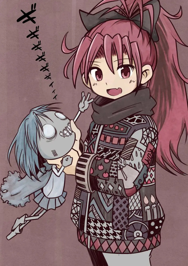 魔法少女小圆,魔法少女,鹿目圆,鹿目圆香,晓美焰,晓美炎,美树沙耶加,佐仓杏子,巴麻美,动漫美图,动漫壁纸,美图,壁纸,绘画,插画,推特,画师推荐