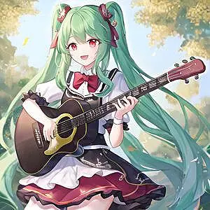 超精致，美少女，AI