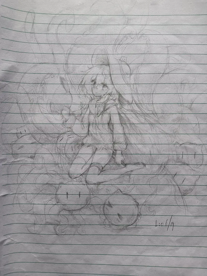 洛天依,绘画,灵感,同人