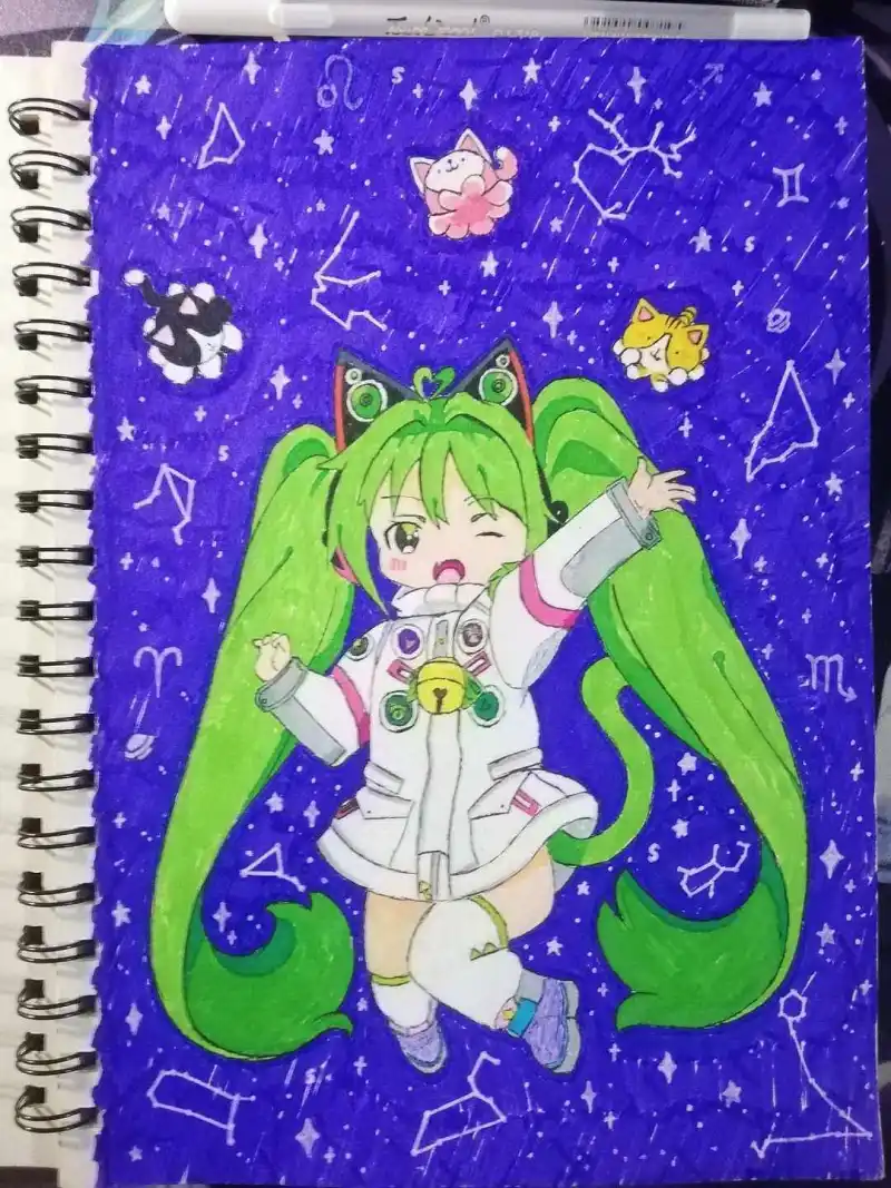 太空服初音喵