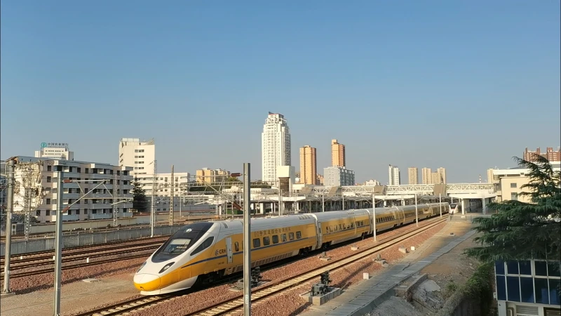 CRH5J-0501担当DJ138次焦作站发车