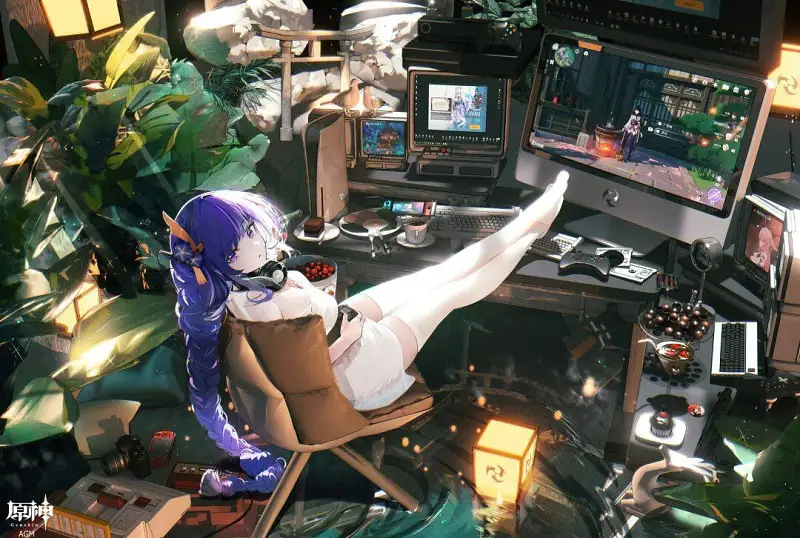 M站美图,原神