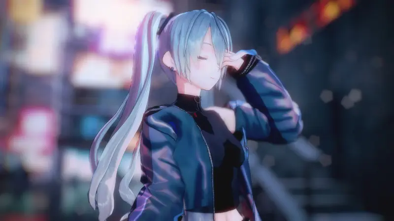 【MMD】对着高楼之上的星星许下我的愿望【帝国少女】