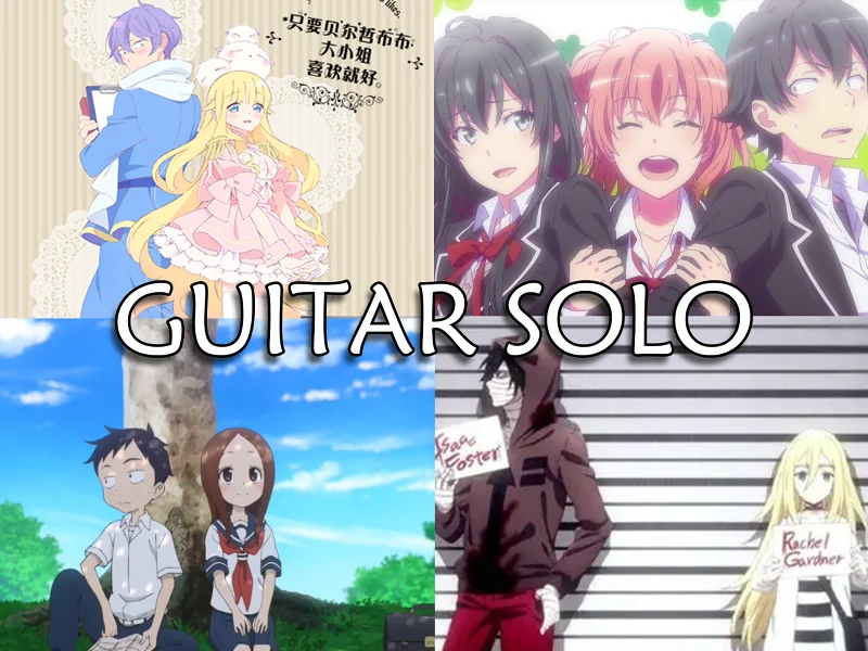 【电吉他TAB谱】快来练琴!4条难度适中的动漫歌曲里的电吉他solo（二）【练琴TV】【冬青】