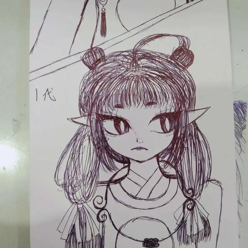 绘画创作,人设