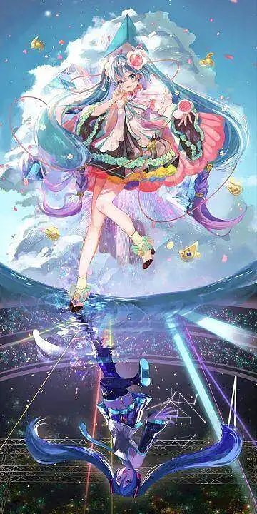 M站美图,初音未来,P站美图