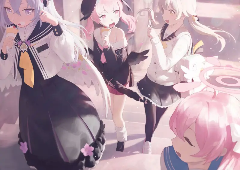 蔚蓝档案,白洲梓,图片,pixiv
