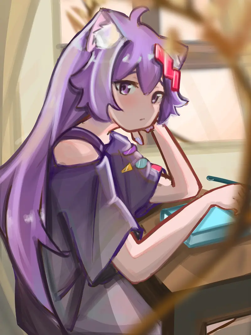 喵奈,喵御宅,二创,板绘,喵喵喵,喵喵喵喵