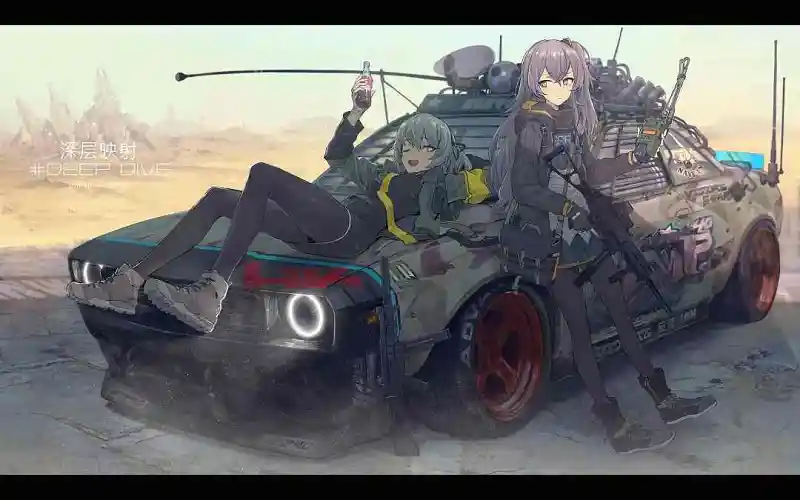 M站美图,美图,少女前线,UMP45