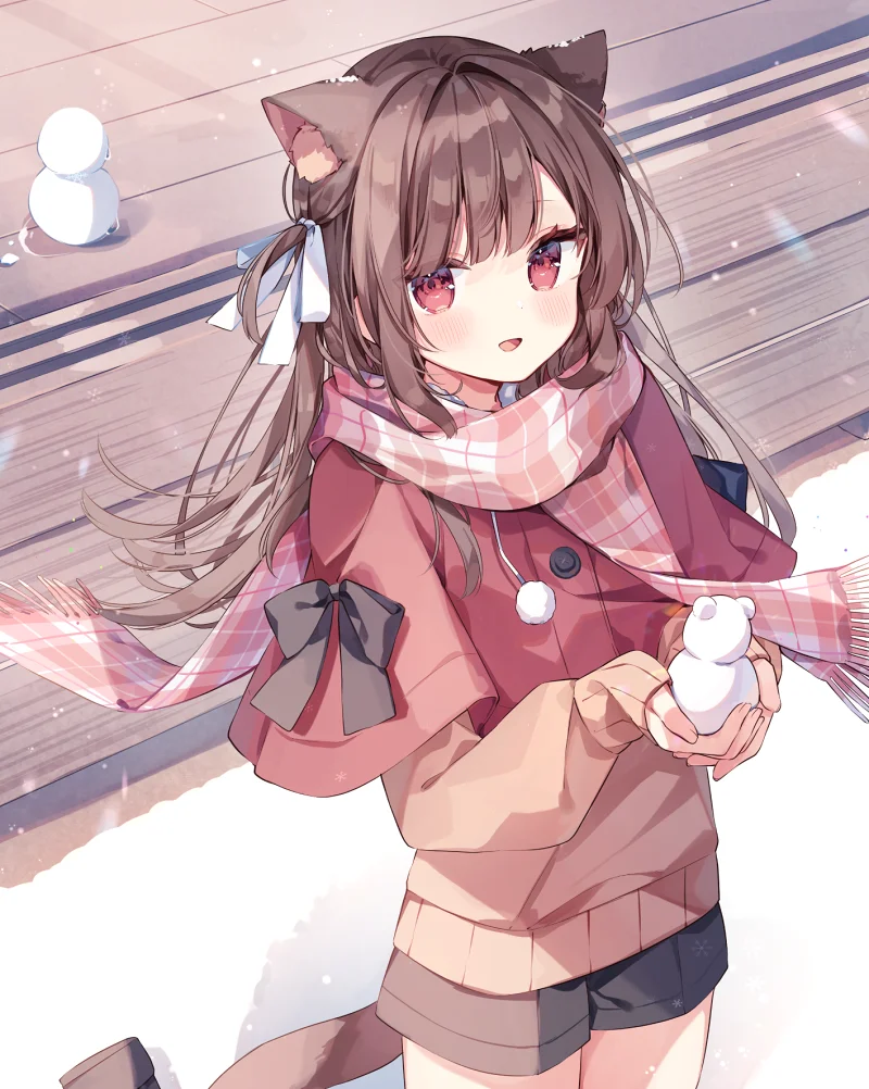 pixiv,二次元,绘画,壁纸,美少女,猫娘