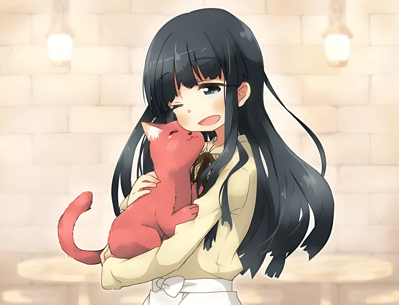 游戏评价与剧情梗概-模拟经营百合游戏《路地裏喫茶店》