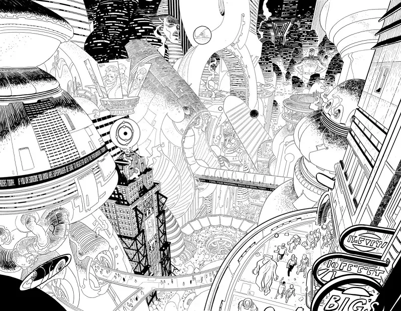DC,DC漫画,美漫,漫画,动漫,ACG,超级英雄,绘画,超级英雄军团,插画