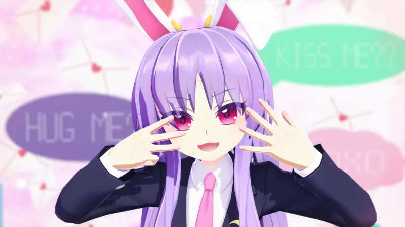 【东方MMD】Miy式铃仙「アニマル」