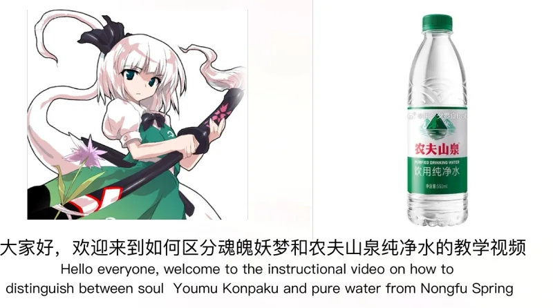 ［干货］如何区分魂魄妖梦和农夫山泉纯净水？