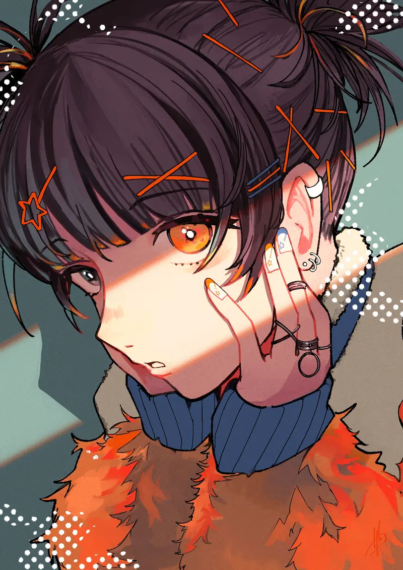 二次元,壁纸,绘画,pixiv