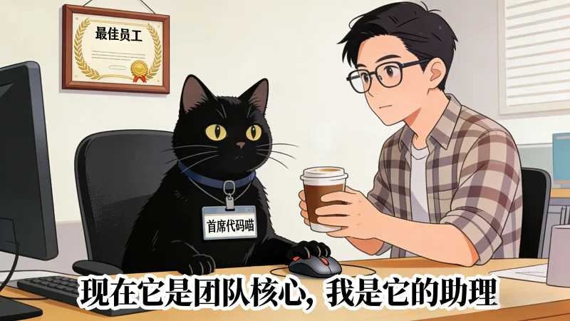 猫或许比我更适合当程序员