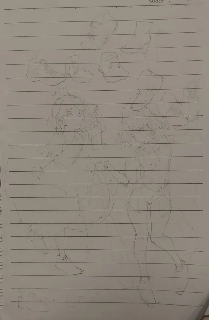 绘画创作,绘画摸鱼
