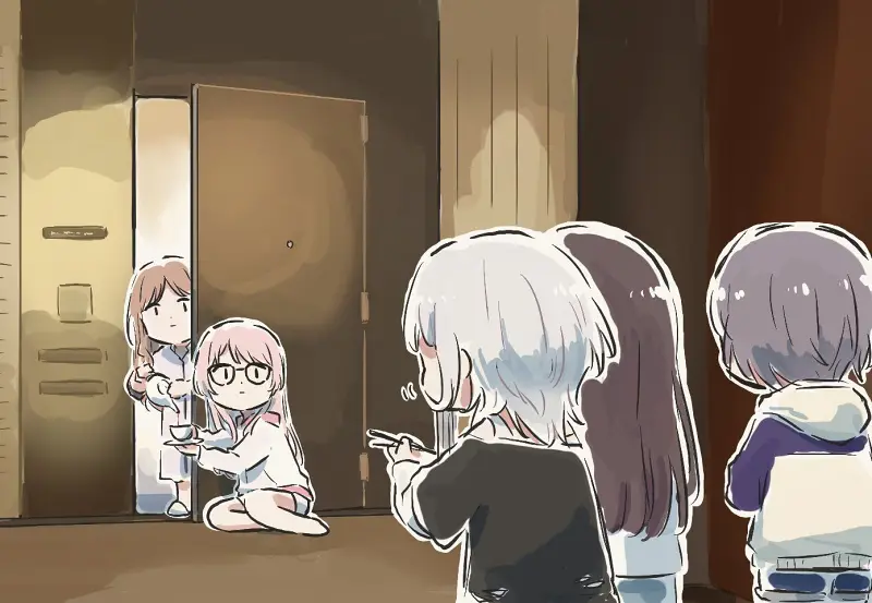 邦邦,BANGDREAM,BanGDream,MyGO,MYGO,千早爱音,长崎素世,要乐奈,高松灯,椎名立希,动漫壁纸,动漫美图,绘画,推特,画师推荐