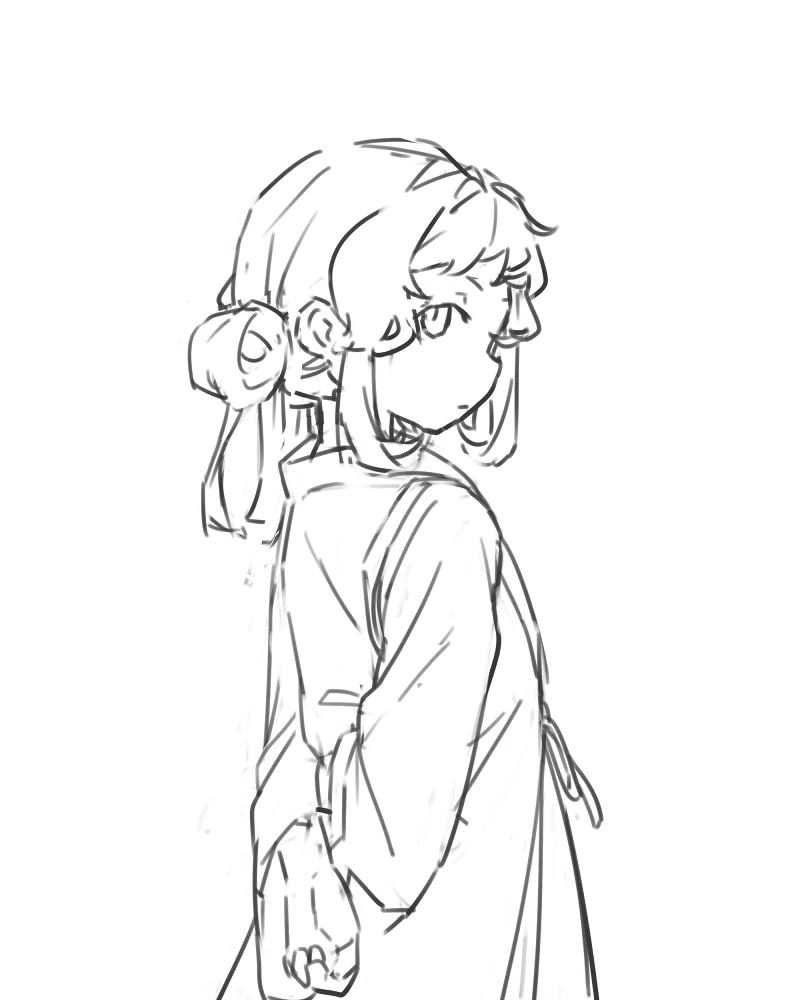 画了张好看的草稿 画了张好看的草稿