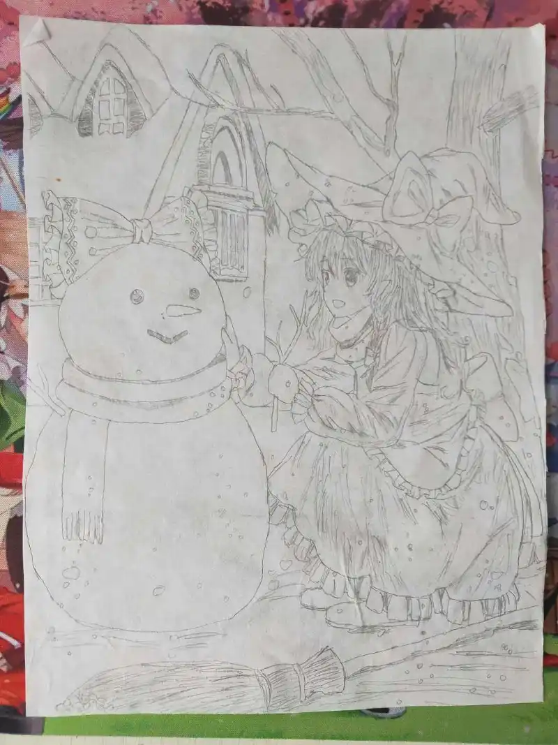 这次画对了()