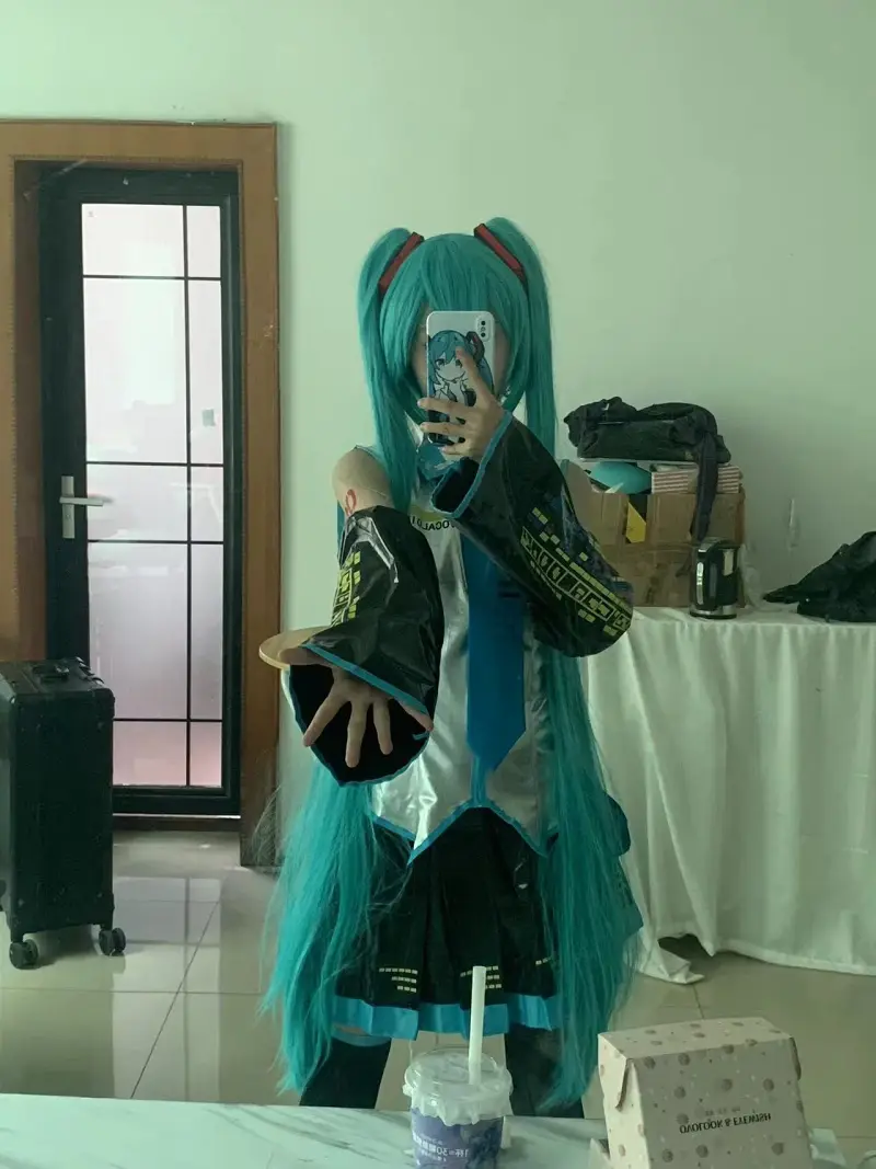 转身之成为手机和初音一起玩
