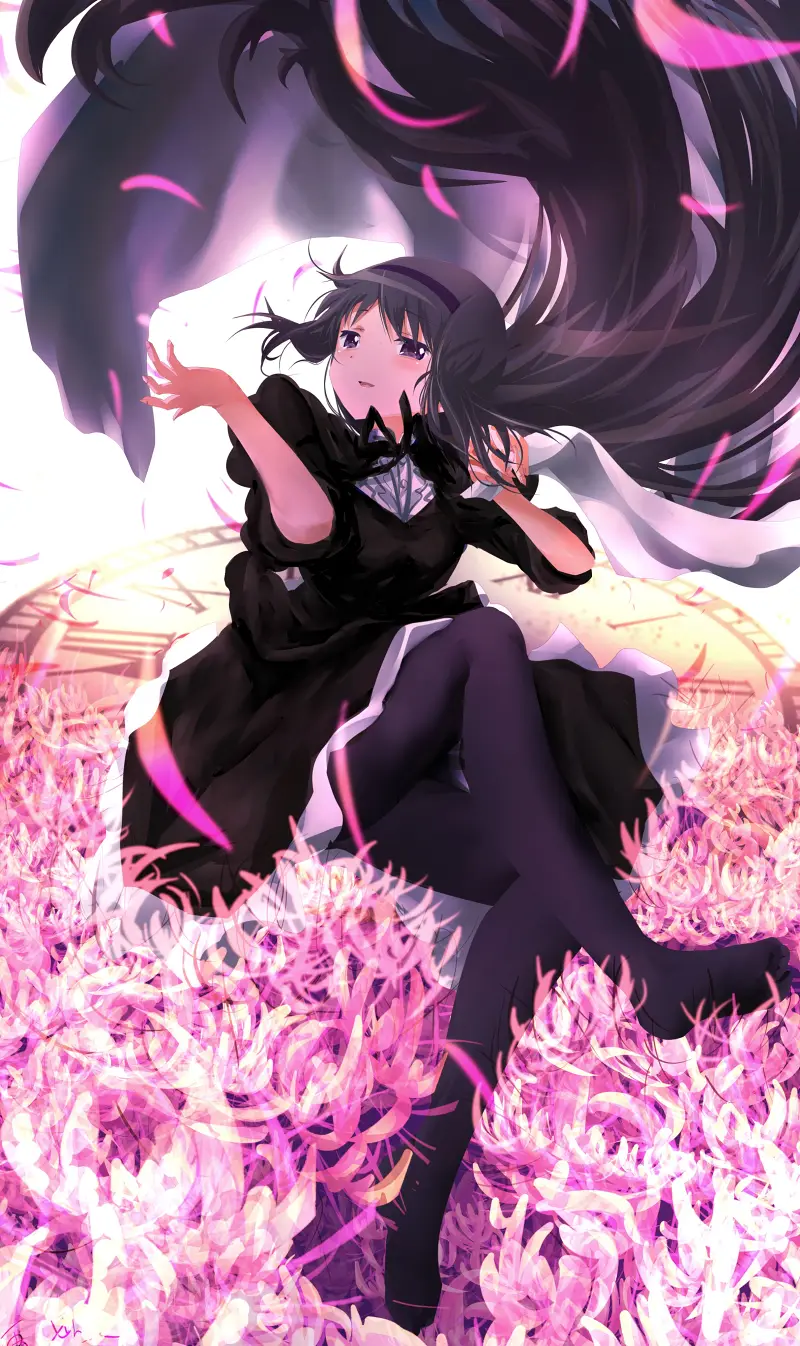魔法少女小圆,魔圆,魔法少女,晓美焰,晓美炎,动漫壁纸,动漫美图,美图,壁纸,绘画,插画,涩图,PIXIV,画师推荐