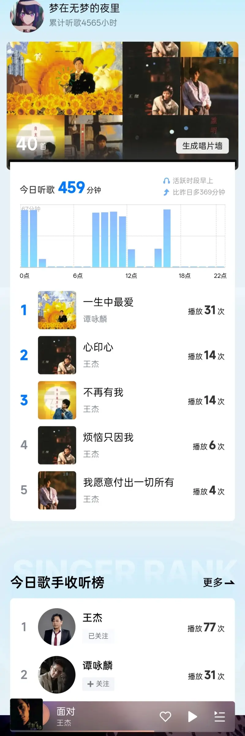 无梦的夜里记事本