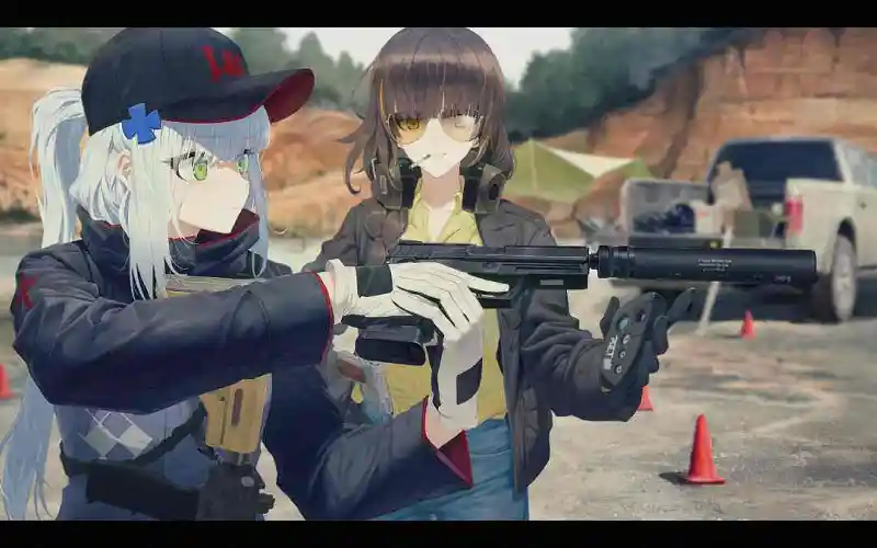 M站美图,美图,少女前线,UMP45