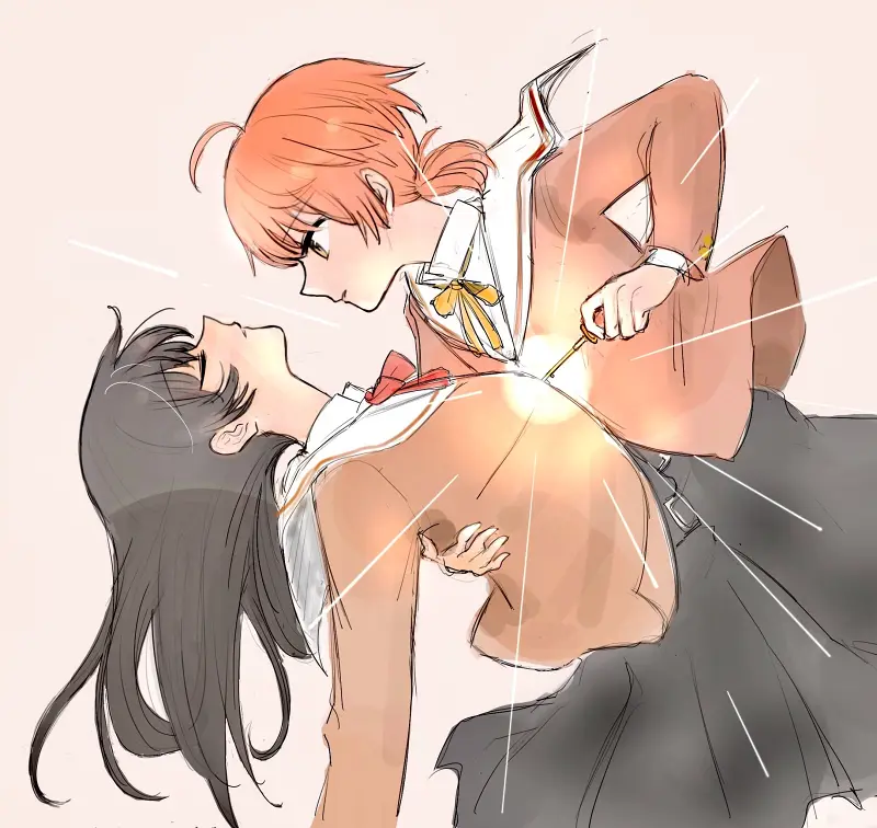 终将成为你,小糸侑,七海灯子,佐伯沙弥香,やがて君になる,百合,动漫壁纸,动漫美图,美图,壁纸,绘画,插画,PIXIV,二次元美图,二次元壁纸