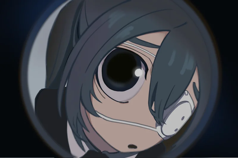 孤独摇滚,初音未来,miku,后藤一里,绘画分享