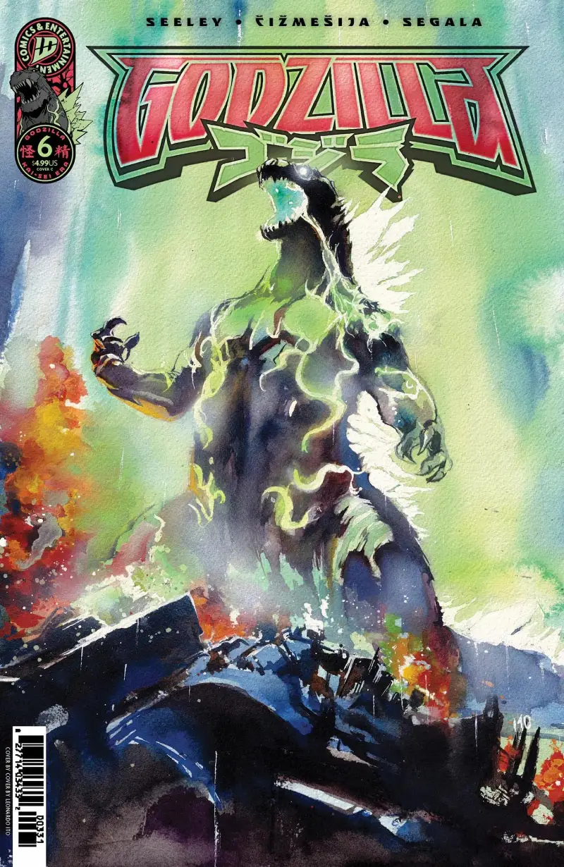 IDW,IDW漫画,哥斯拉,怪兽之王,美漫,漫画,动漫,ACG,绘画,动漫壁纸