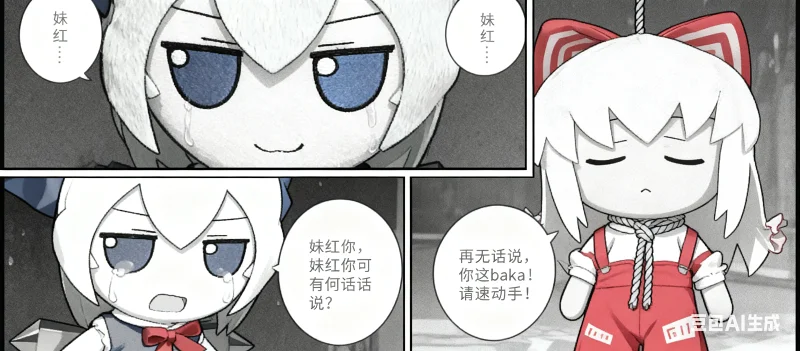 琪露诺和妹红的苦命鸳鸯