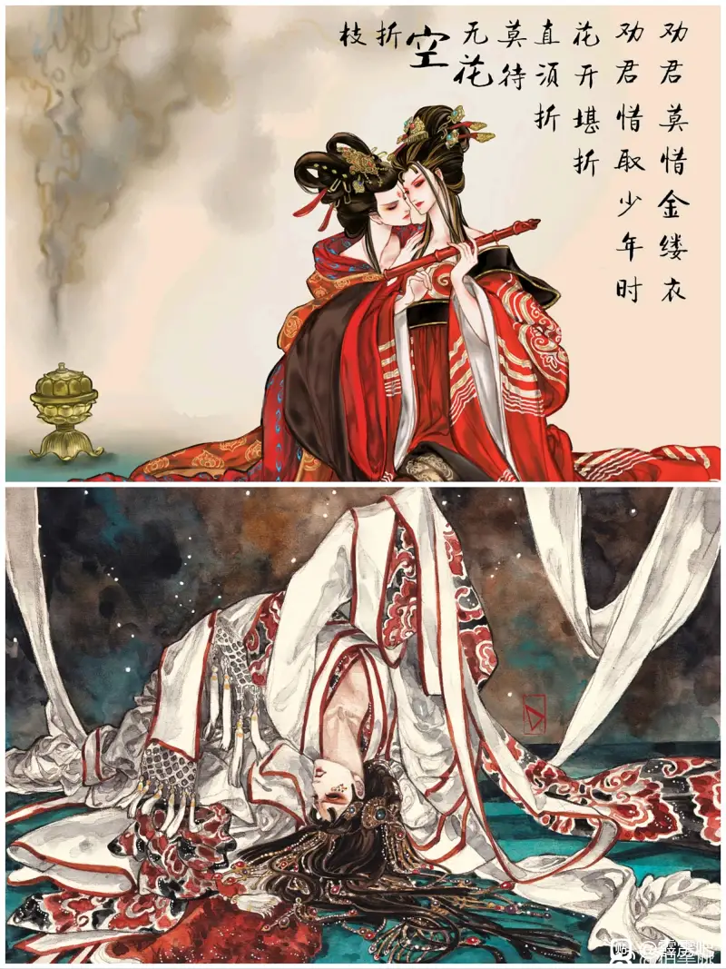 同人,布袋戏,绘画创作