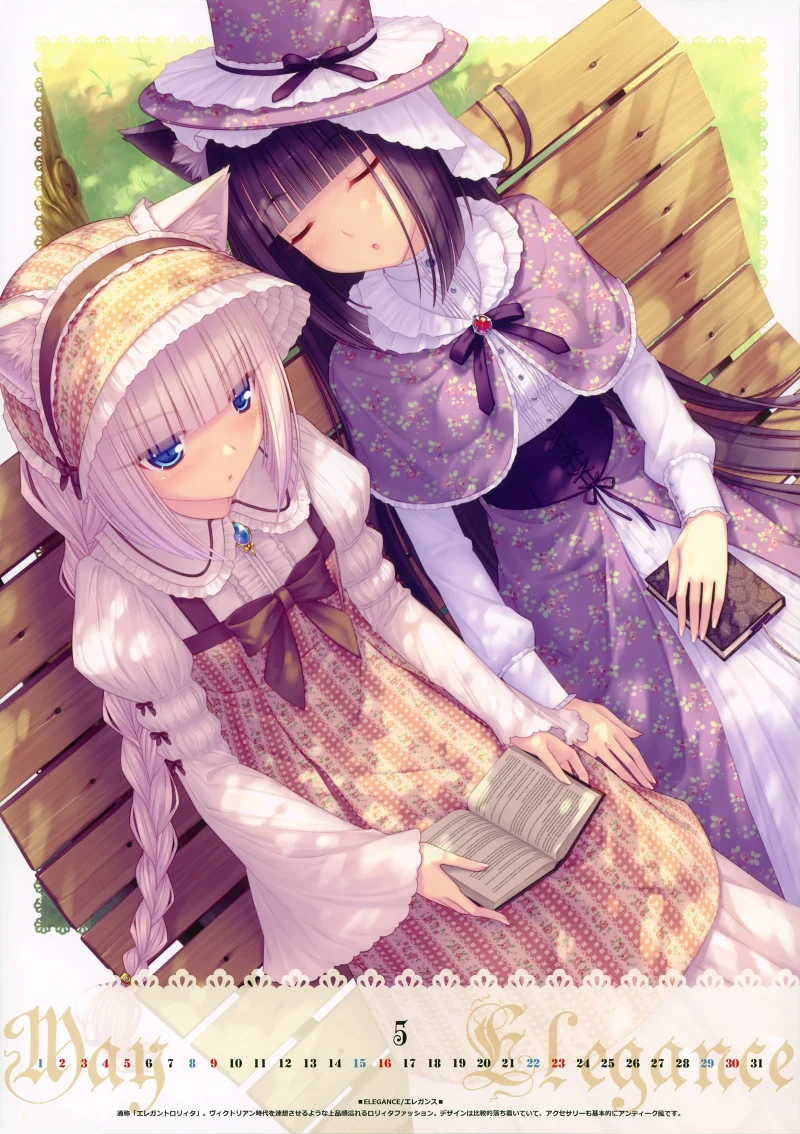 绘画,C77,NEKO WORKs,Sayori,Chocola,Vanilla,猫娘乐园,巧克力,香子兰,NEKO BIBLE
