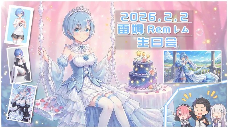 2026.2.2  雷姆 (Rem-レム) 【生日会】