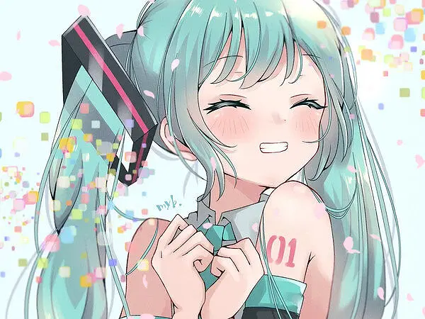 M站美图,初音未来,美图,初音未来15周年