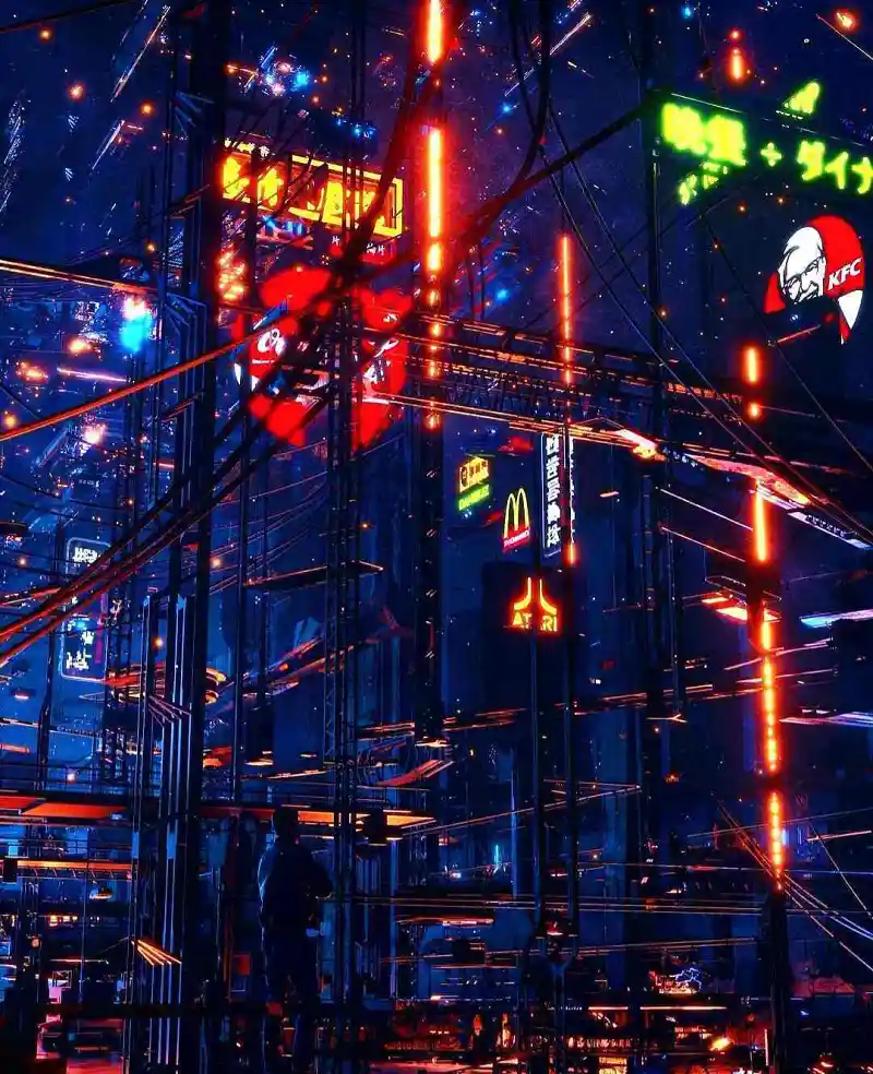 M站美图,壁纸,未来,赛博朋克