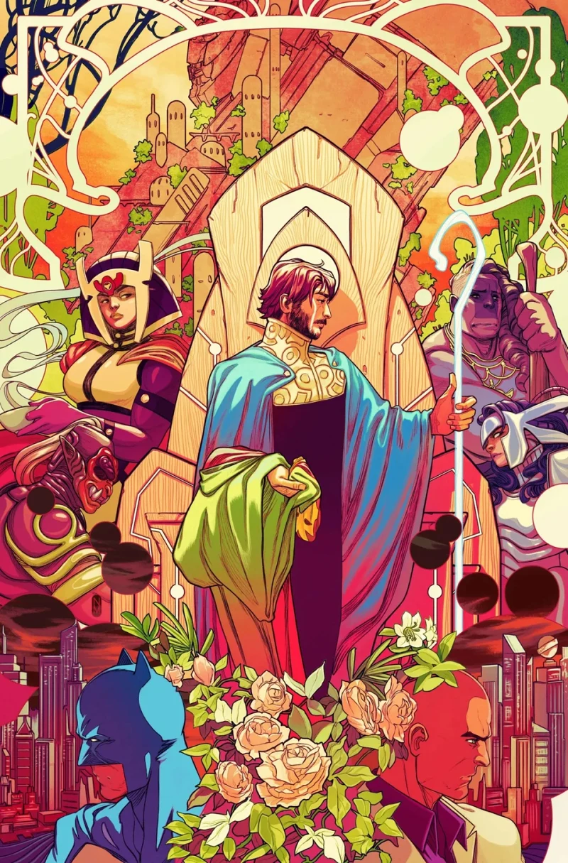 DC,DC漫画,美漫,漫画,动漫,超级英雄,新神族,绘画,ACG,壁纸