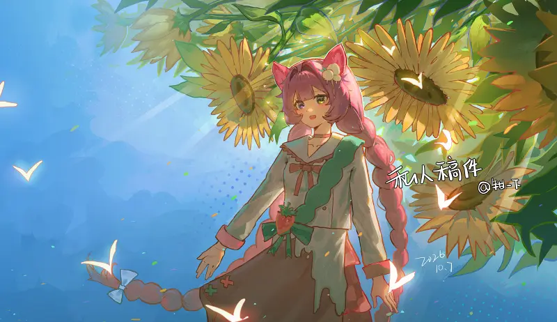 画画,绘画创作,稿件展示